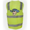 JB's Hi Vis (D+N) Zip Safety Vest Thumbnail