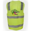 JB's Hi Vis (D+N) Zip Safety Vest Thumbnail