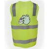 JB's Hi Vis (D+N) Zip Safety Vest Thumbnail