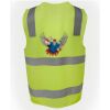 JB's Hi Vis (D+N) Zip Safety Vest Thumbnail