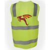 JB's Hi Vis (D+N) Zip Safety Vest Thumbnail