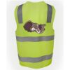 JB's Hi Vis (D+N) Zip Safety Vest Thumbnail