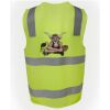 JB's Hi Vis (D+N) Zip Safety Vest Thumbnail