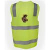 JB's Hi Vis (D+N) Zip Safety Vest Thumbnail
