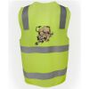 JB's Hi Vis (D+N) Zip Safety Vest Thumbnail