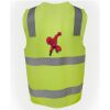 JB's Hi Vis (D+N) Zip Safety Vest Thumbnail
