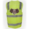 JB's Hi Vis (D+N) Zip Safety Vest Thumbnail
