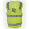 JB's Hi Vis (D+N) Zip Safety Vest Thumbnail