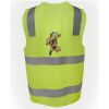 JB's Hi Vis (D+N) Zip Safety Vest Thumbnail