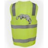 JB's Hi Vis (D+N) Zip Safety Vest Thumbnail