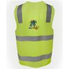 JB's Hi Vis (D+N) Zip Safety Vest Thumbnail