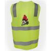 JB's Hi Vis (D+N) Zip Safety Vest Thumbnail