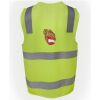 JB's Hi Vis (D+N) Zip Safety Vest Thumbnail