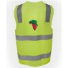 JB's Hi Vis (D+N) Zip Safety Vest Thumbnail
