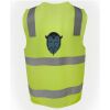 JB's Hi Vis (D+N) Zip Safety Vest Thumbnail