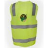 JB's Hi Vis (D+N) Zip Safety Vest Thumbnail