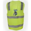 JB's Hi Vis (D+N) Zip Safety Vest Thumbnail