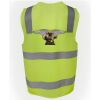 JB's Hi Vis (D+N) Zip Safety Vest Thumbnail