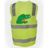 JB's Hi Vis (D+N) Zip Safety Vest Thumbnail