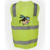 JB's Hi Vis (D+N) Zip Safety Vest Thumbnail