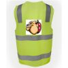 JB's Hi Vis (D+N) Zip Safety Vest Thumbnail