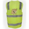 JB's Hi Vis (D+N) Zip Safety Vest Thumbnail