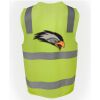 JB's Hi Vis (D+N) Zip Safety Vest Thumbnail