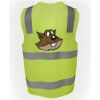 JB's Hi Vis (D+N) Zip Safety Vest Thumbnail