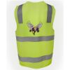 JB's Hi Vis (D+N) Zip Safety Vest Thumbnail