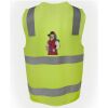 JB's Hi Vis (D+N) Zip Safety Vest Thumbnail