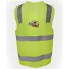 JB's Hi Vis (D+N) Zip Safety Vest Thumbnail