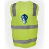 JB's Hi Vis (D+N) Zip Safety Vest Thumbnail