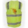 JB's Hi Vis (D+N) Zip Safety Vest Thumbnail