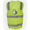 JB's Hi Vis (D+N) Zip Safety Vest Thumbnail
