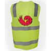 JB's Hi Vis (D+N) Zip Safety Vest Thumbnail
