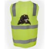 JB's Hi Vis (D+N) Zip Safety Vest Thumbnail