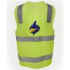 JB's Hi Vis (D+N) Zip Safety Vest Thumbnail