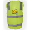 JB's Hi Vis (D+N) Zip Safety Vest Thumbnail