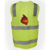 JB's Hi Vis (D+N) Zip Safety Vest Thumbnail