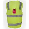 JB's Hi Vis (D+N) Zip Safety Vest Thumbnail