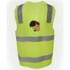 JB's Hi Vis (D+N) Zip Safety Vest Thumbnail