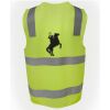 JB's Hi Vis (D+N) Zip Safety Vest Thumbnail