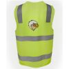 JB's Hi Vis (D+N) Zip Safety Vest Thumbnail