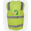 JB's Hi Vis (D+N) Zip Safety Vest Thumbnail