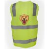 JB's Hi Vis (D+N) Zip Safety Vest Thumbnail