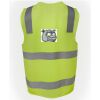 JB's Hi Vis (D+N) Zip Safety Vest Thumbnail