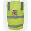 JB's Hi Vis (D+N) Zip Safety Vest Thumbnail