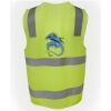 JB's Hi Vis (D+N) Zip Safety Vest Thumbnail