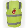 JB's Hi Vis (D+N) Zip Safety Vest Thumbnail