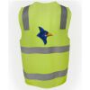JB's Hi Vis (D+N) Zip Safety Vest Thumbnail